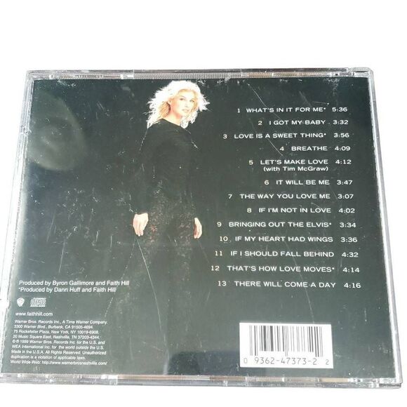 Faith Hill Breathe CD - Picture 6 of 9